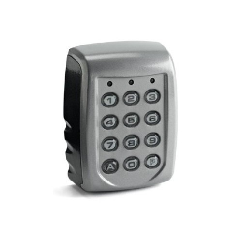 Erreka QKEYTAL2S Standalone surfaced aluminium keypad 